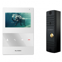 Комплект домофону Slinex SQ-04M(White) + ML-16НR(Black) www.bd.in.ua Безпечний Дім